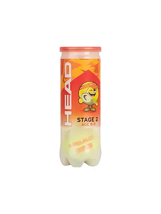 HEAD | Tennisbälle Stage 2 3er Pack | 